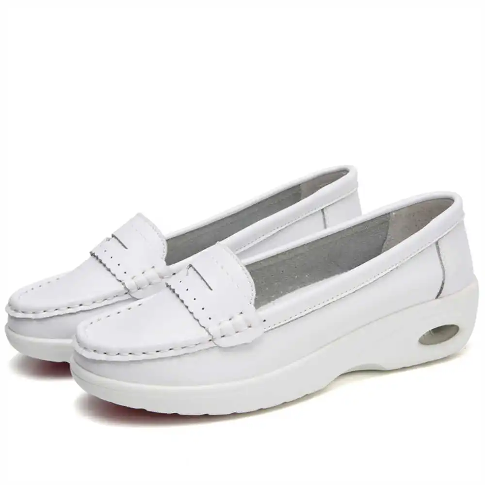 Thick Sole Slipon White Traine - Tech Accessories Dropshipping 评论和价格