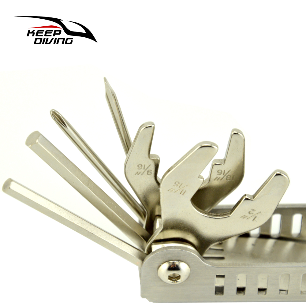 13 In 1 304 Stainless Steel Di - Tech Diving Accessories 评论和价格