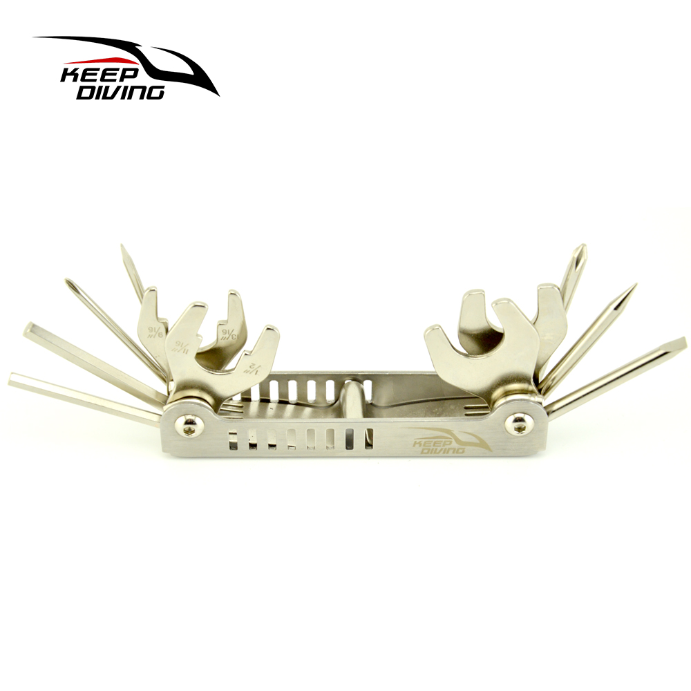 13 In 1 304 Stainless Steel Di - Tech Diving Accessories 评论和价格