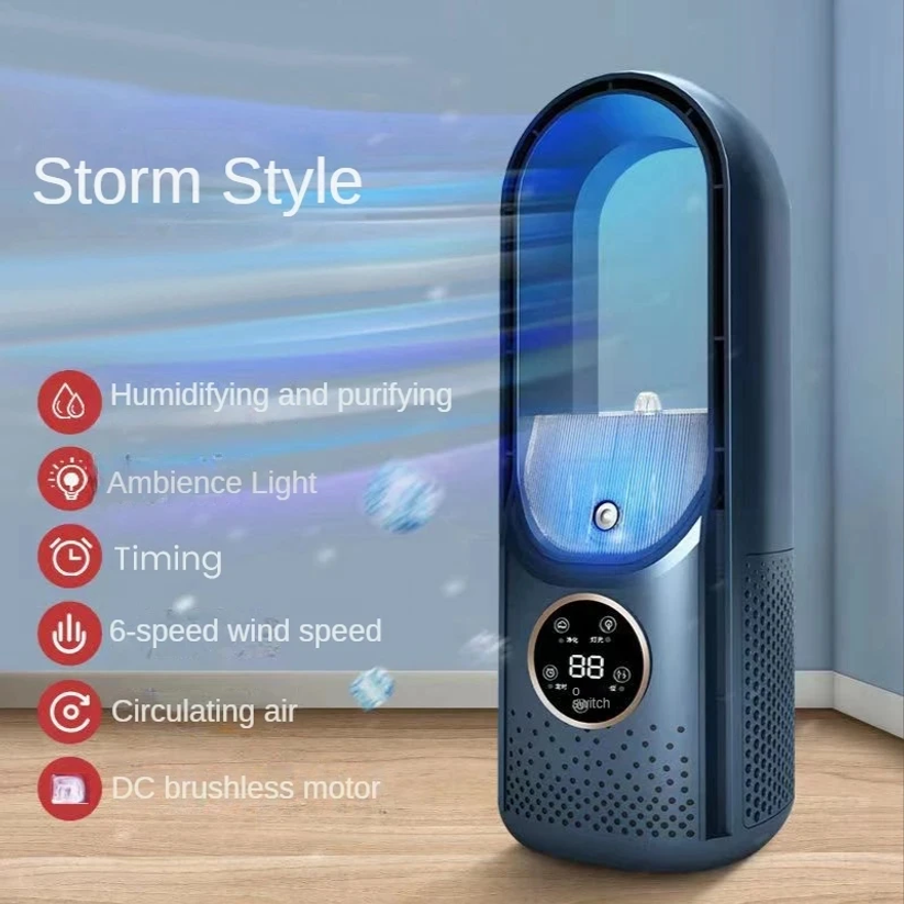 Portable USB Air Cooler Leafle - Usb Fan Silent 评论和价格