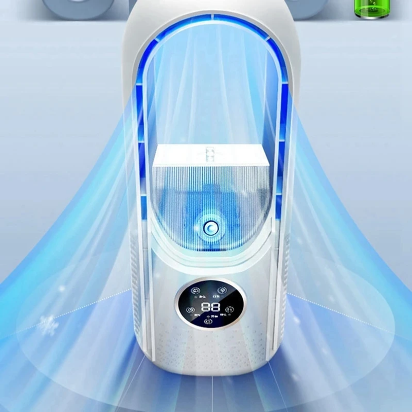 Portable USB Air Cooler Leafle - Usb Fan Silent 评论和价格