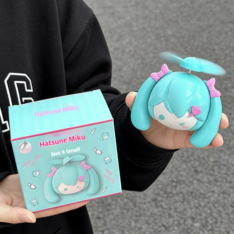 Cute Miku Mini Handheld Fan Us - Usb Fan Silent 评论和价格
