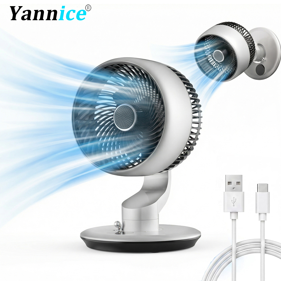 7800mAh USB Desk Fan 5 Speed A - Usb Fan Silent 评论和价格