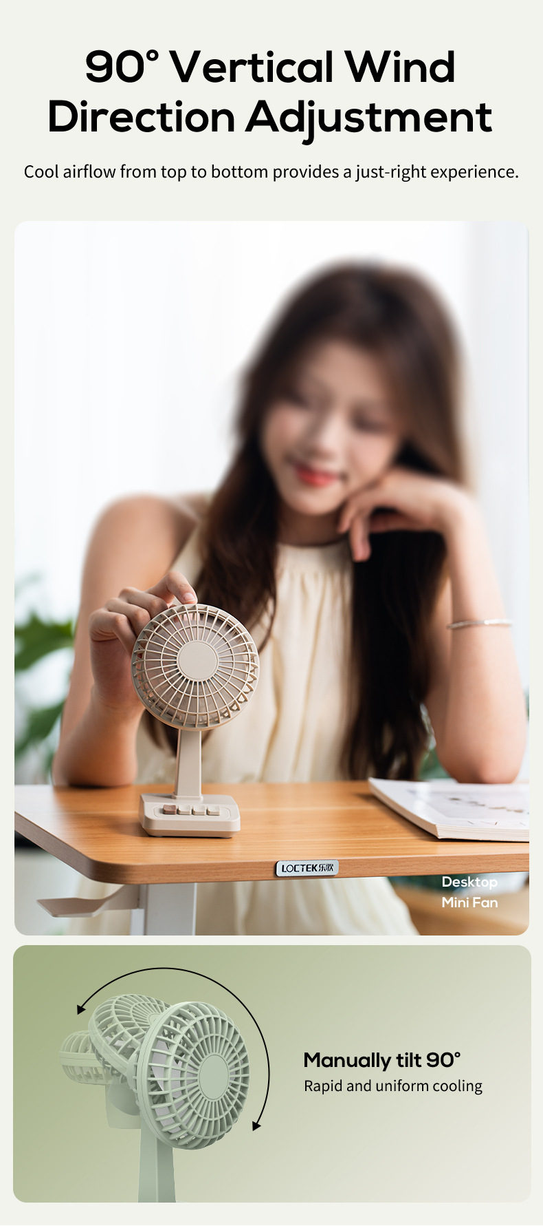 2026 New Retro Desktop Fan Por - Usb Fan Silent 评论和价格