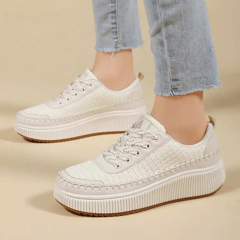 Brown Shoes Woman Flats Autumn - Tech Accessories Dropshipping 评论和价格