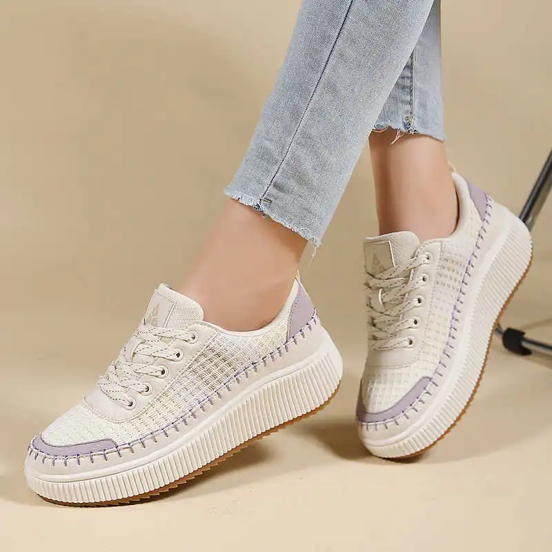 Brown Shoes Woman Flats Autumn - Tech Accessories Dropshipping 评论和价格