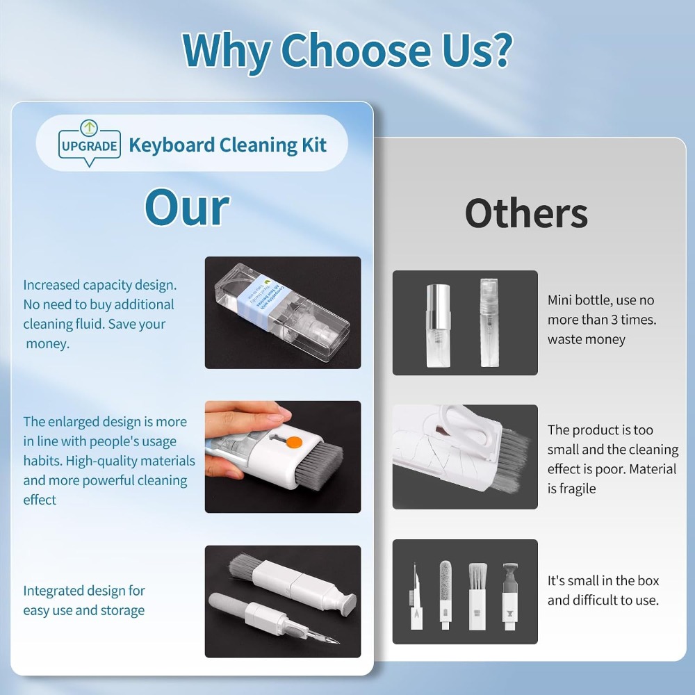 All-in-One Keyboard Cleaner La - Tech Accessories For Iphone 评论和价格