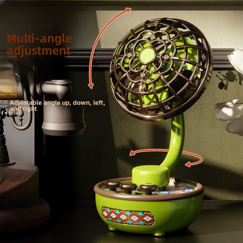Portable Retro Silent Desktop  - Usb Fan Silent 评论和价格