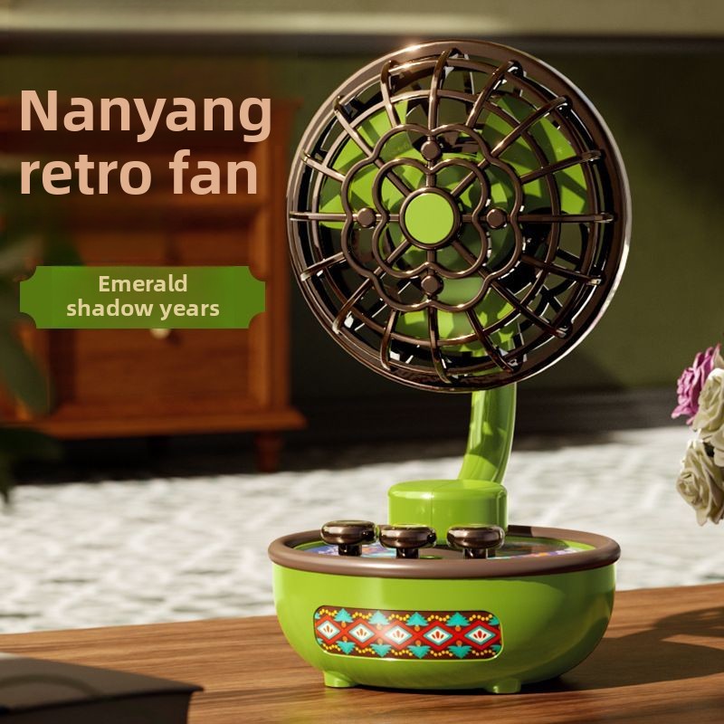 Portable Retro Silent Desktop  - Usb Fan Silent 评论和价格