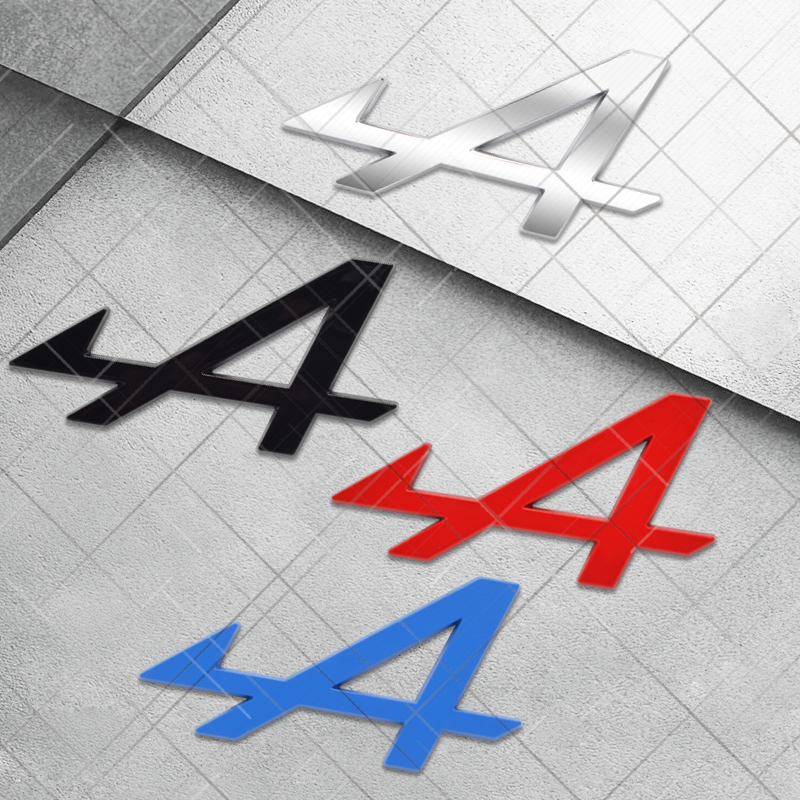 Metal 3D Alpine A Grille Logo  - Tech Accessories Words 评论和价格