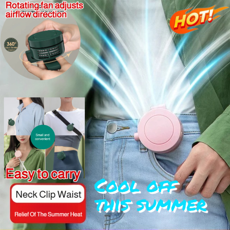 2-in-1 USB Clip Fan Mini Porta - Usb Fan Silent 评论和价格