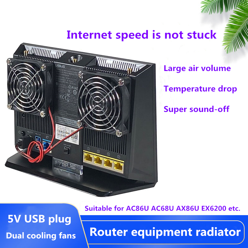 Dual fan high air volume ultra - Usb Fan Silent 评论和价格