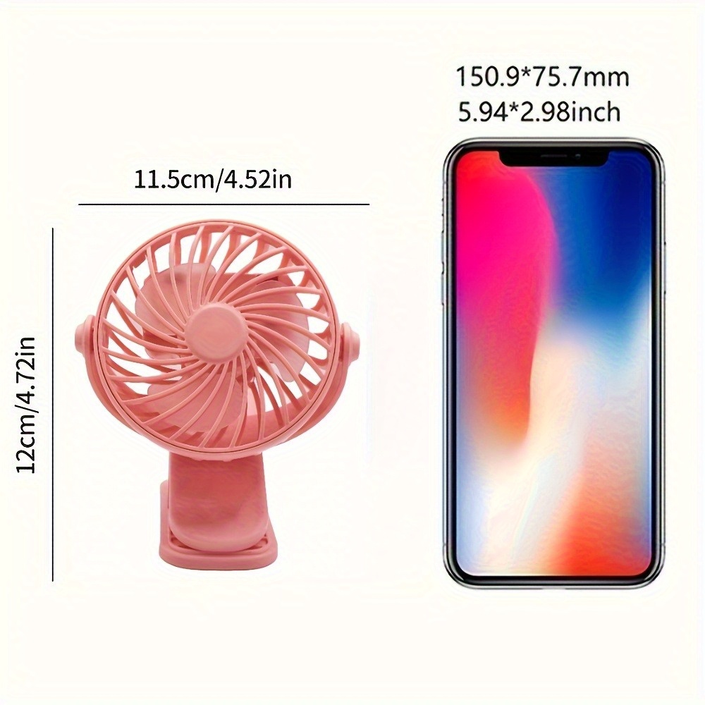 1pc 360° Adjustable USB Clip o - Usb Fan Silent 评论和价格
